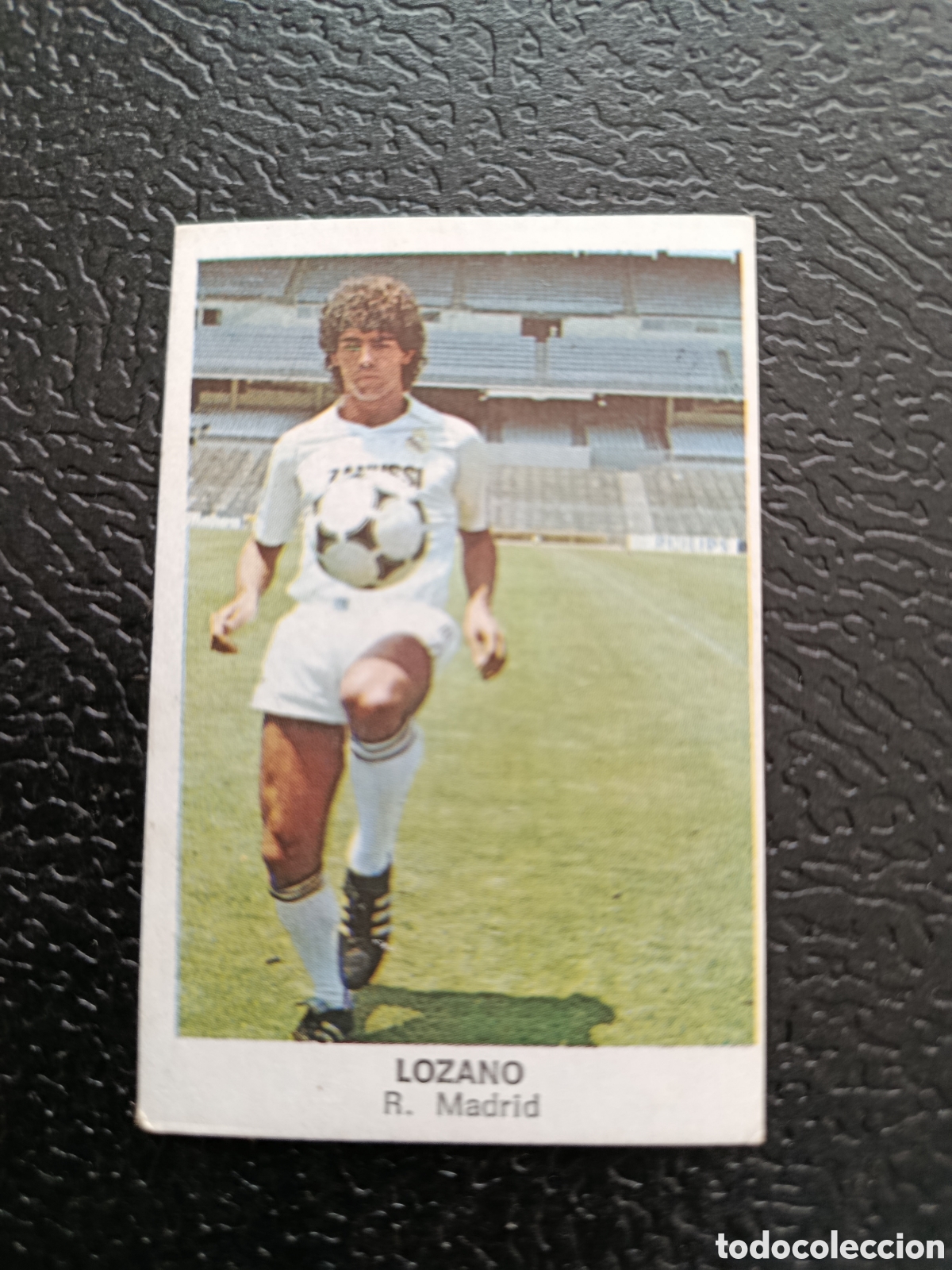 Cromos de F&uacute;tbol: LOZANO REAL MADRID CANO 83 84 CROMO FUTBOL 83 84 LIGA - NUNCA PEGADO FICHAJE 1