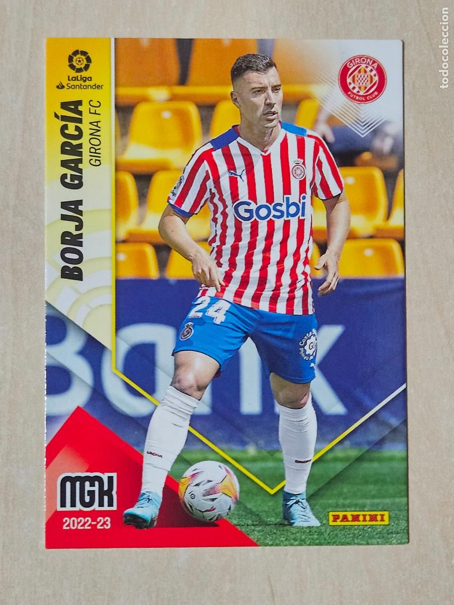 Cromos de F&uacute;tbol: CROMO N&ordm; 202 BORJA GARCIA - MEGACRACKS 2022 23 - GIRONA