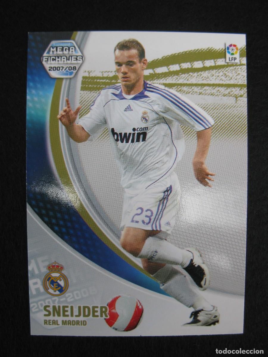 Cromos de F&uacute;tbol: SNEIJDER (R. MADRID) - N&ordm; 503 - MEGAFICHAJES - MEGACRACKS 2007-2008 - PANINI - 07-08.