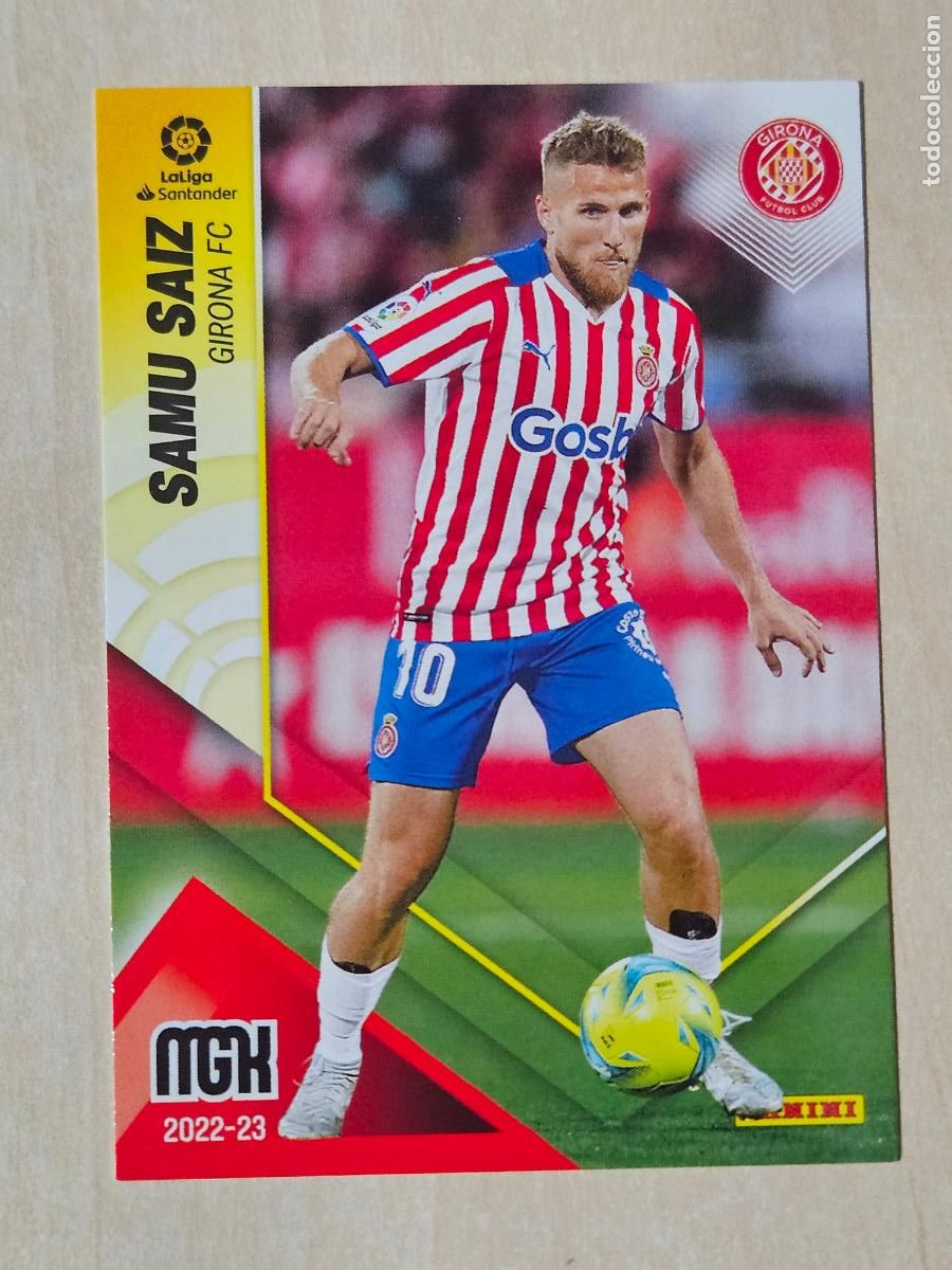 Cromos de F&uacute;tbol: CROMO N&ordm; 205 SAMU SAIZ - MEGACRACKS 2022 23 - GIRONA
