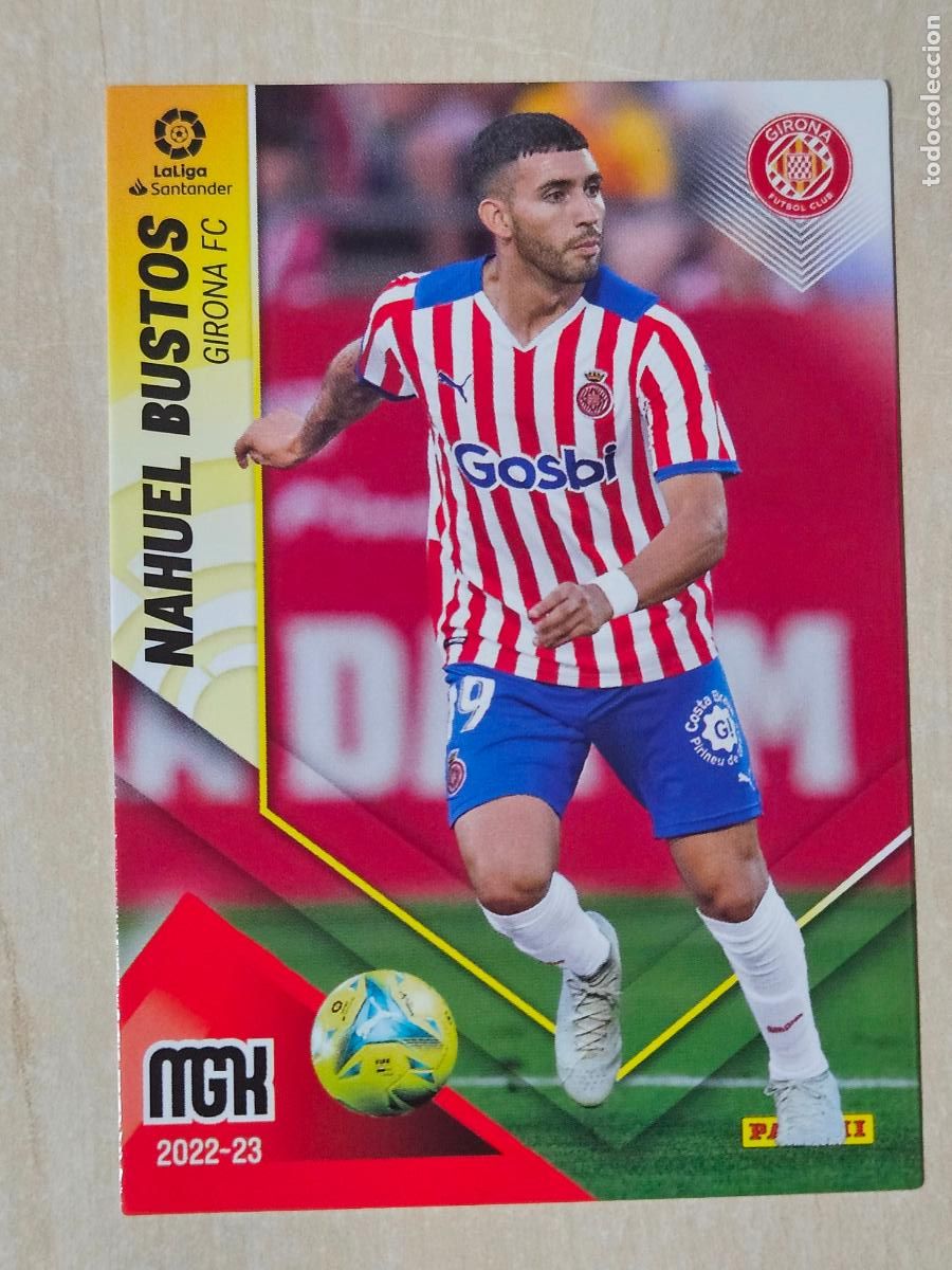 Cromos de F&uacute;tbol: CROMO N&ordm; 207 NAHUEL BUSTOS - MEGACRACKS 2022 23 - GIRONA