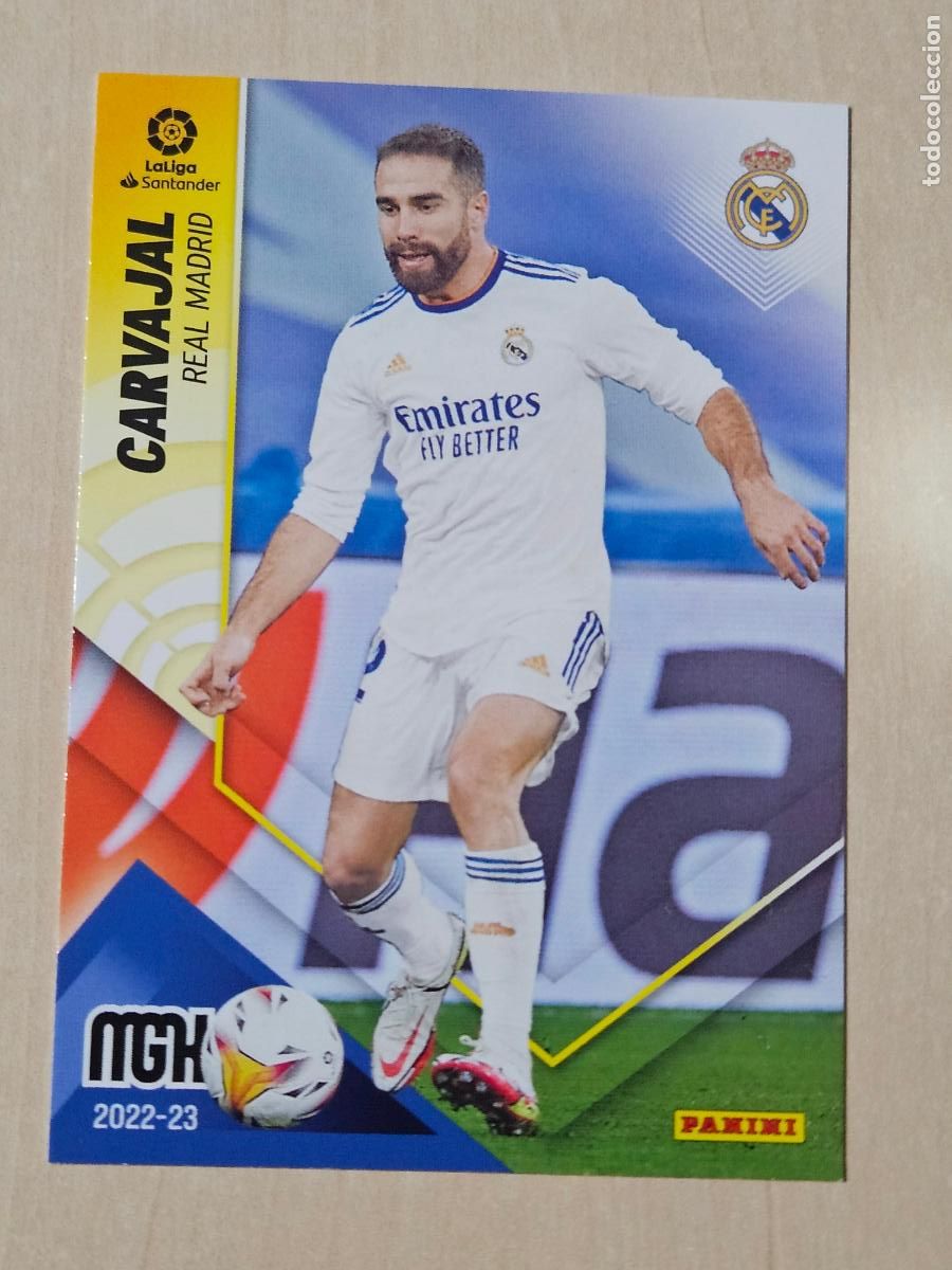 Cromos de F&uacute;tbol: CROMO N&ordm; 211 CARVAJAL - MEGACRACKS 2022 23 - REAL MADRID