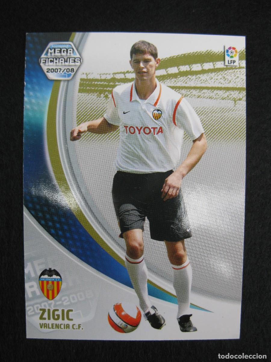 Cromos de F&uacute;tbol: ZIGIC (VALENCIA C.F.) - N&ordm; 504 - MEGAFICHAJES - MEGACRACKS 2007-2008 - PANINI - 07-08.