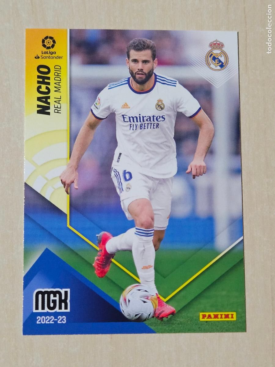 Cromos de F&uacute;tbol: CROMO N&ordm; 214 NACHO - MEGACRACKS 2022 23 - REAL MADRID