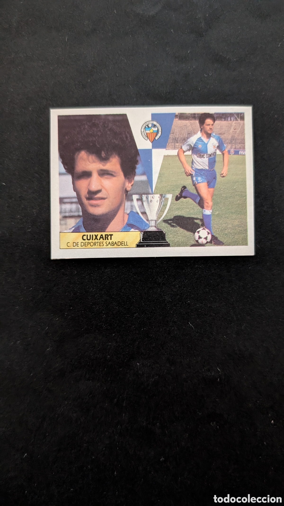 Cromos de F&uacute;tbol: CUIXART SABADELL FICHAJE 33 LIGA ESTE 1987/88 87 88 RECORTADO
