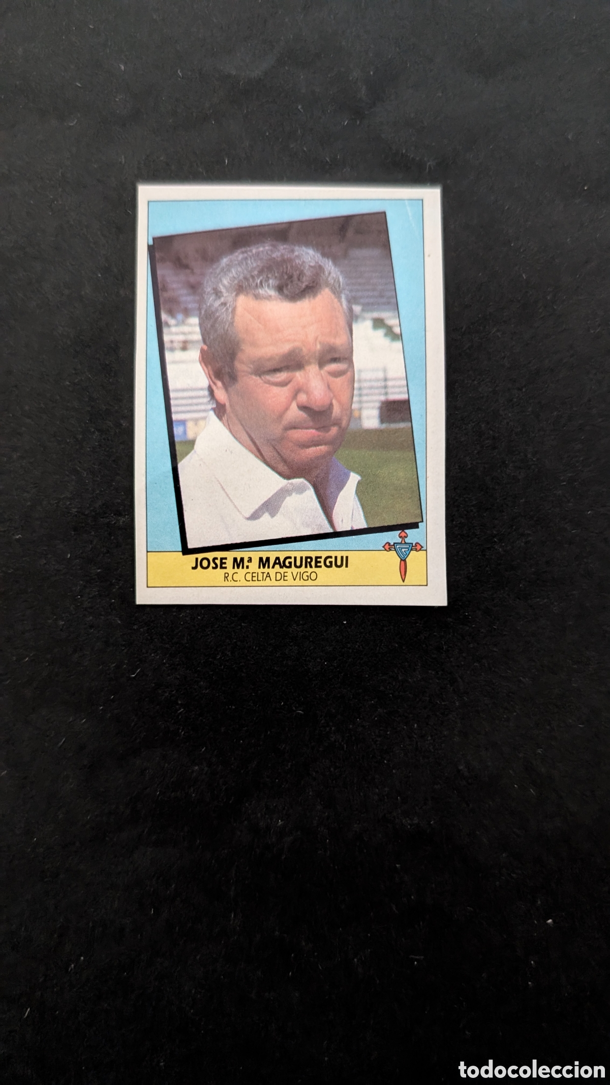 Figurine di Calcio: MAGUREGUI ENTRENADOR CELTA COLOCA LIGA ESTE 1987/88 87 88 RECORTADO