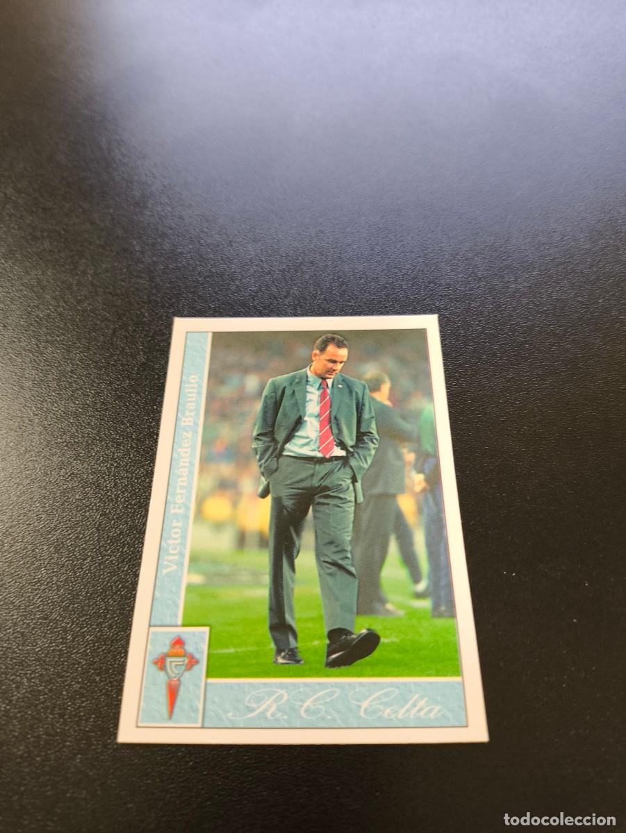 Cromos de F&uacute;tbol: 107 Victor Fernandez CELTA DE VIGO MUNDICROMO FICHAS LIGA 2001 2002 01 02 NO PANINI ESTE