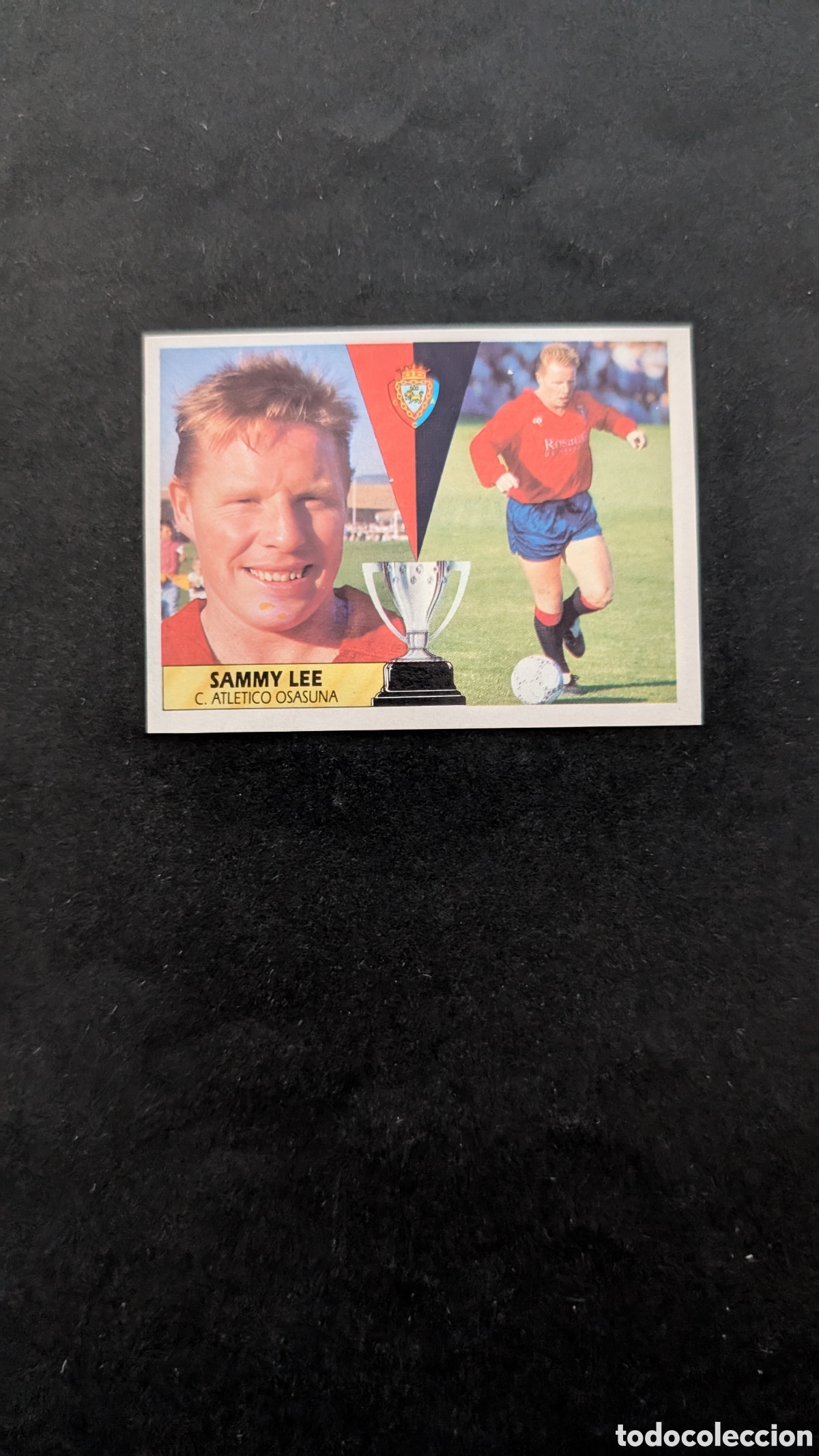 Figurine di Calcio: SAMMY LEE OSASUNA COLOCA LIGA ESTE 1987/88 87 88 RECORTADO