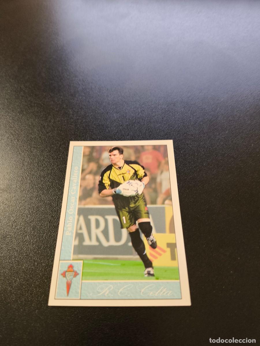 Cromos de F&uacute;tbol: 108 Cavallero CELTA DE VIGO MUNDICROMO FICHAS LIGA 2001 2002 01 02 NO PANINI ESTE