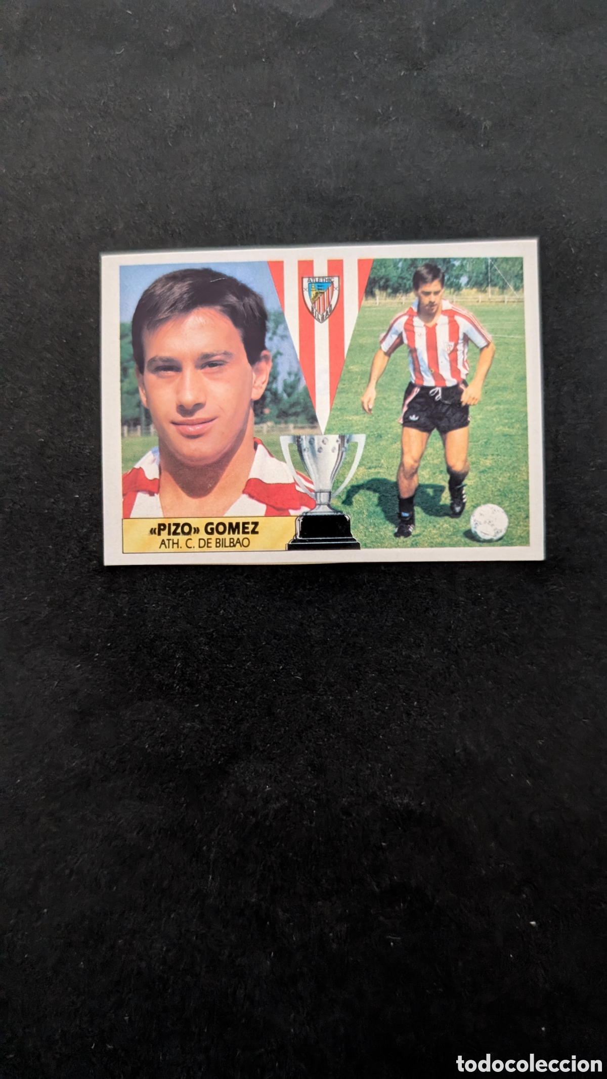Figurine di Calcio: PIZO GOMEZ BILBAO BAJA LIGA ESTE 1987/88 87 88 RECORTADO
