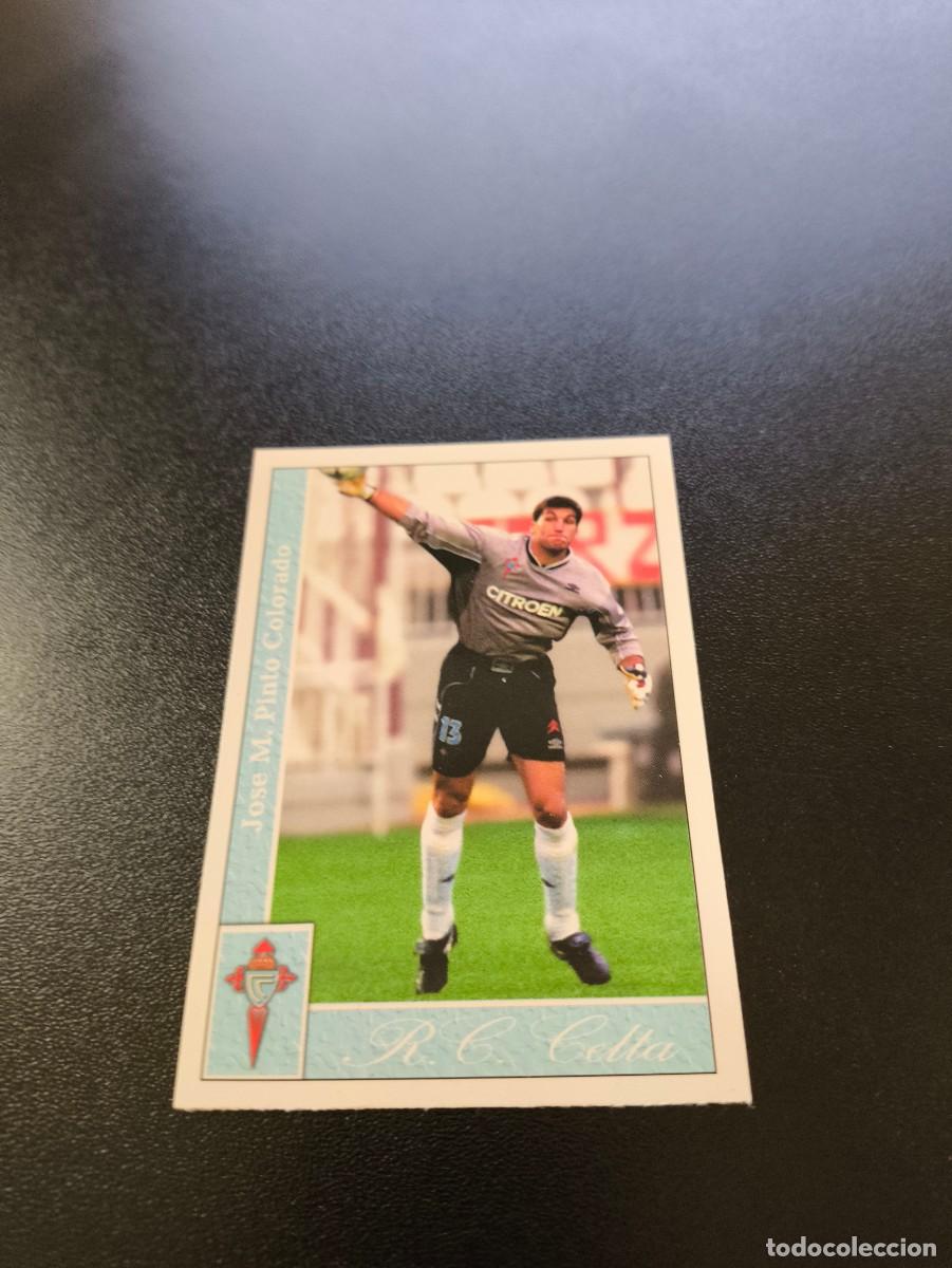 Cromos de F&uacute;tbol: 109 Pinto CELTA DE VIGO MUNDICROMO FICHAS LIGA 2001 2002 01 02 NO PANINI ESTE