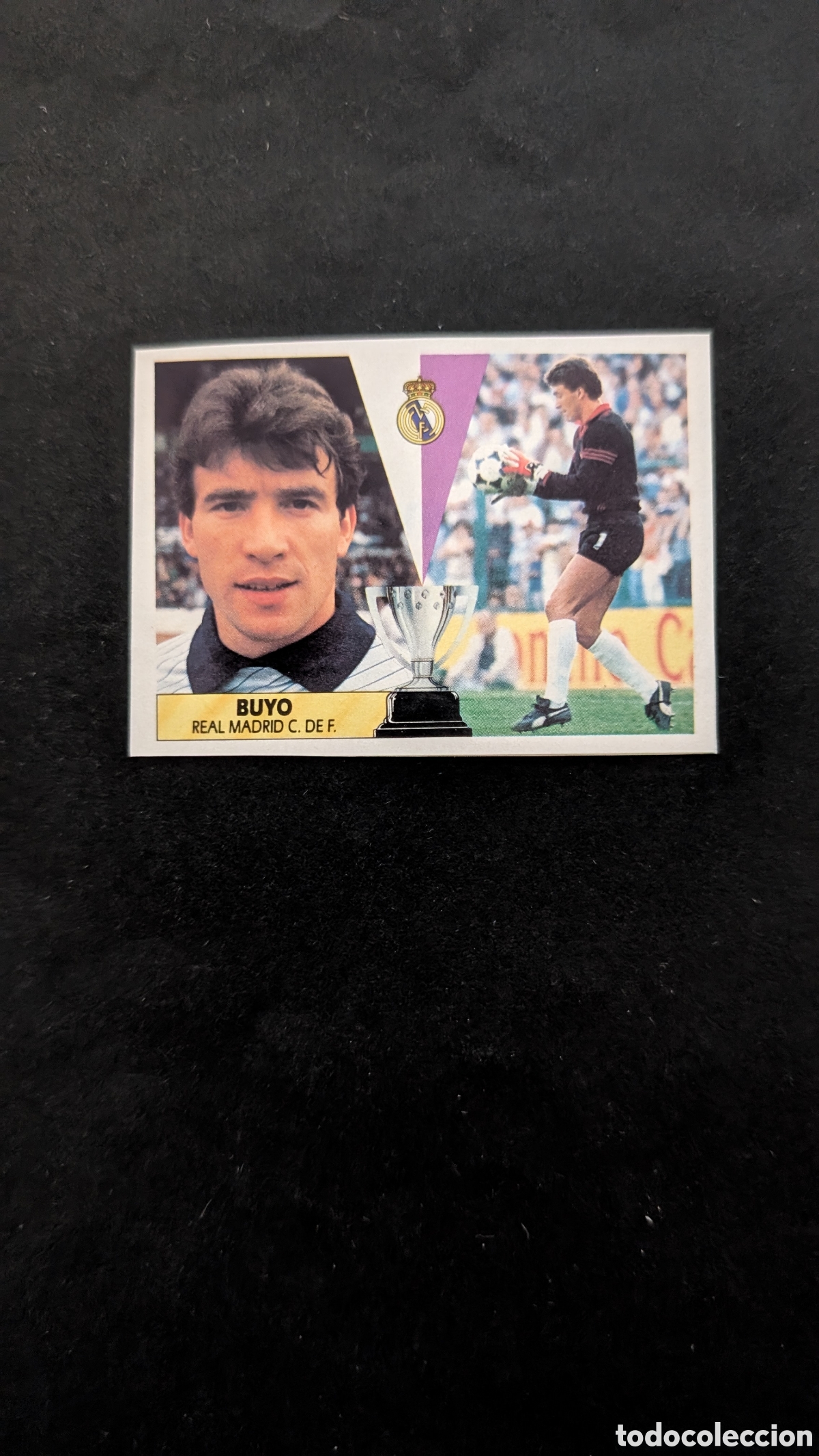 Football Stickers: BUYO REAL MADRID LIGA ESTE 1987/88 87 88 RECORTADO