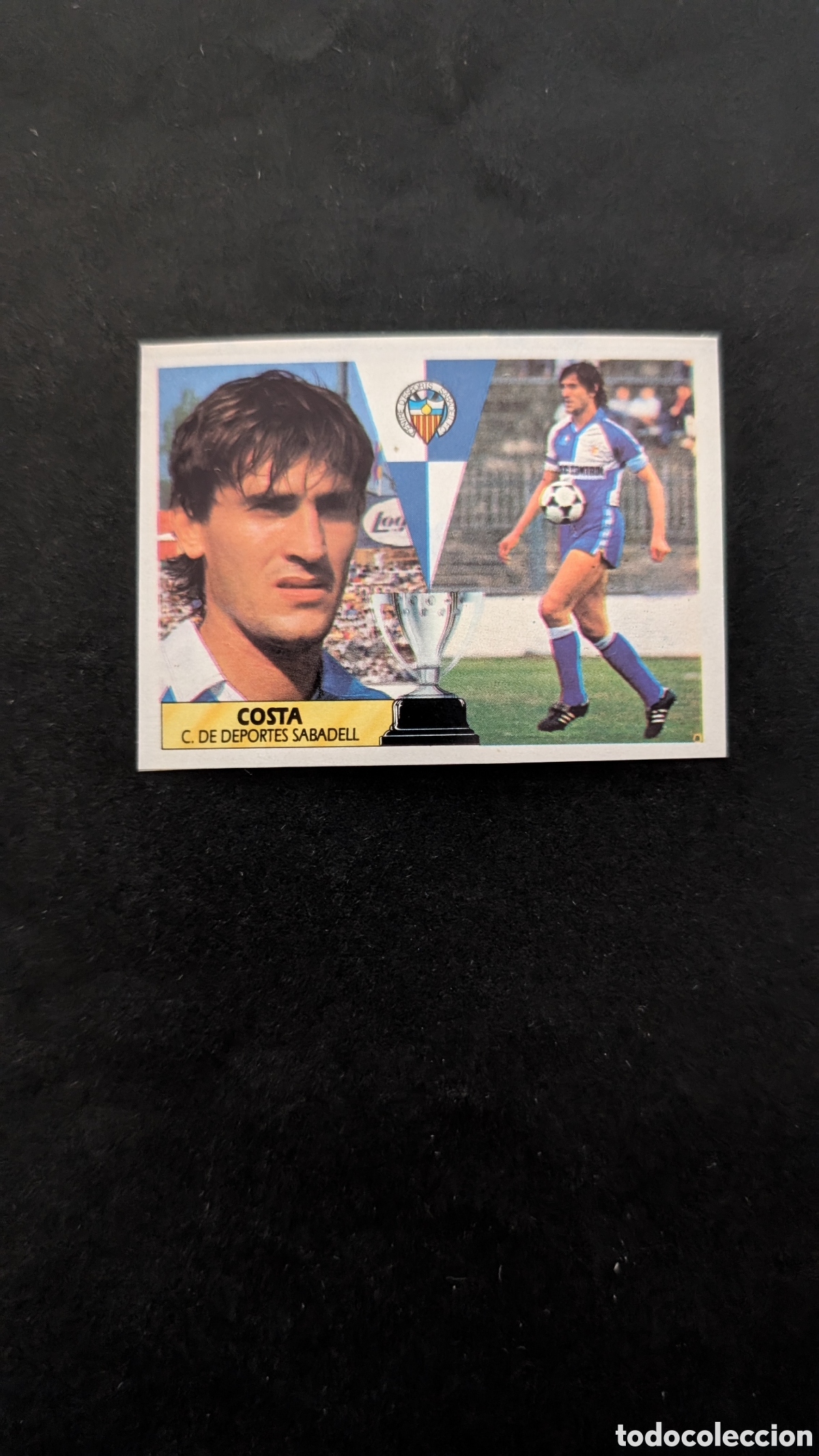 Football Stickers: COSTA SABADELL BAJA LIGA ESTE 1987/88 87 88 RECORTADO