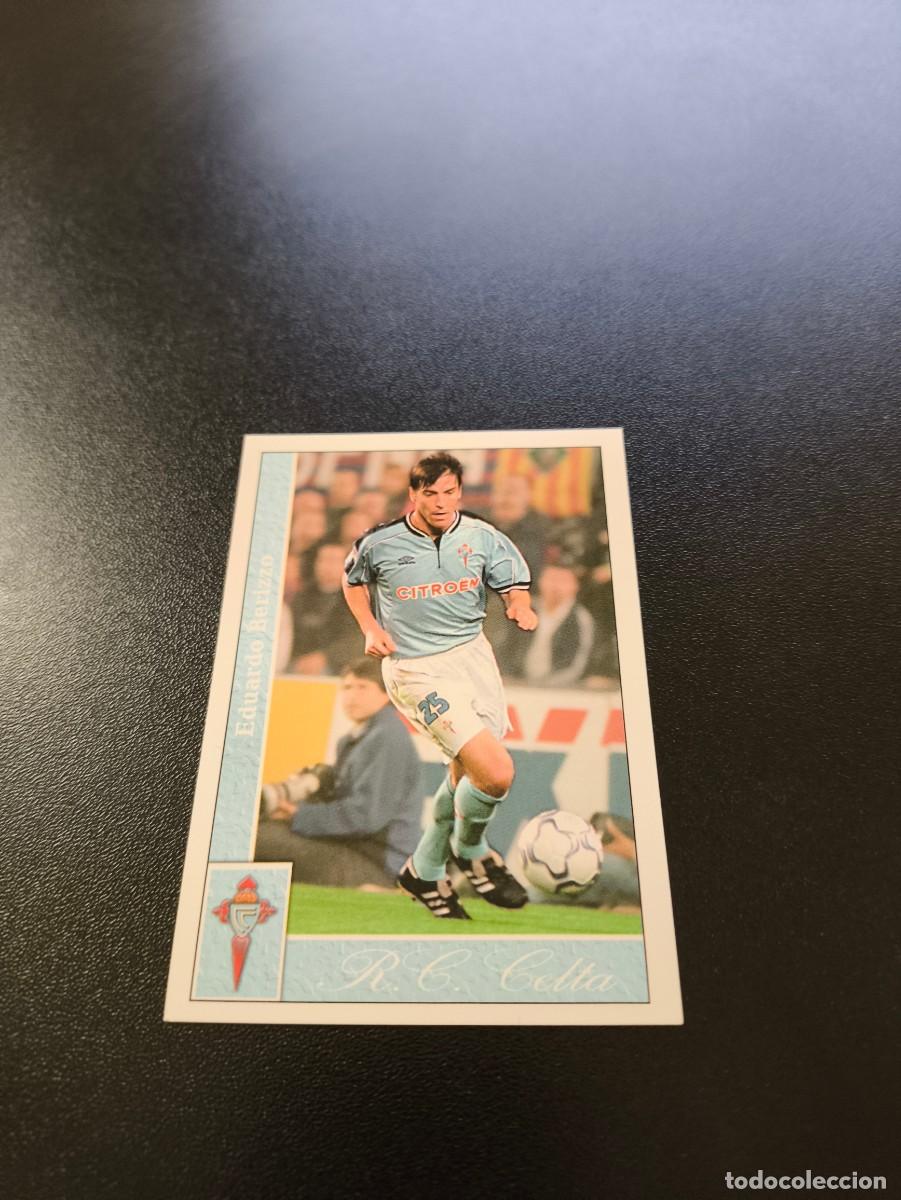 Football Stickers: 112 Berizzo CELTA DE VIGO MUNDICROMO FICHAS LIGA 2001 2002 01 02 NO PANINI ESTE