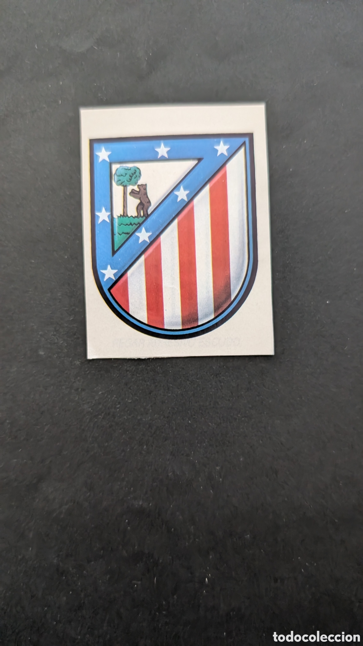 Football Stickers: ATLETICO MADRID ESCUDO LIGA ESTE 1987/88 87 88 RECORTADO