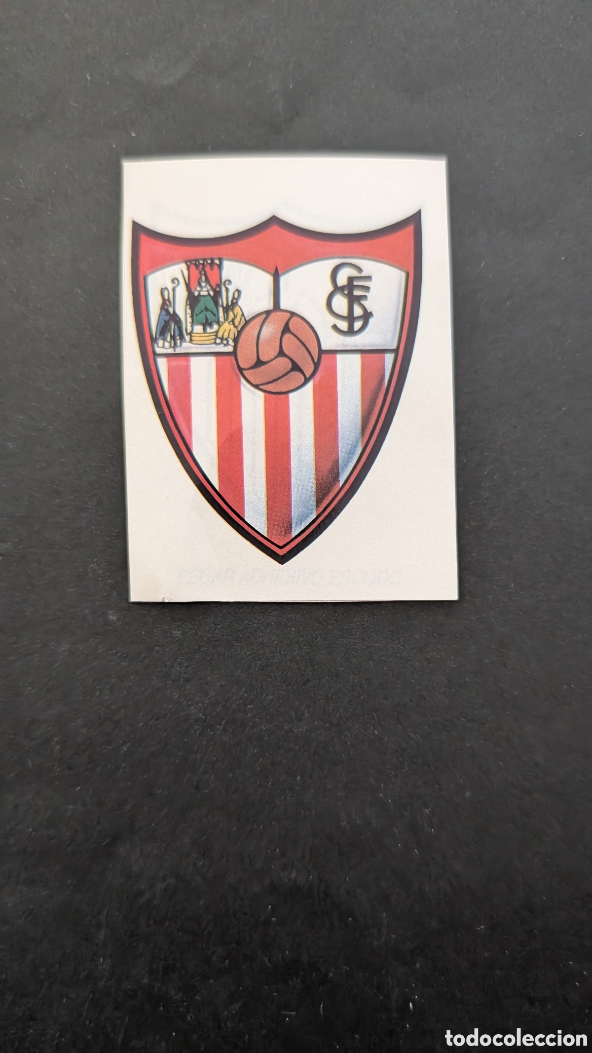 Football Stickers: SEVILLA ESCUDO LIGA ESTE 1987/88 87 88 RECORTADO