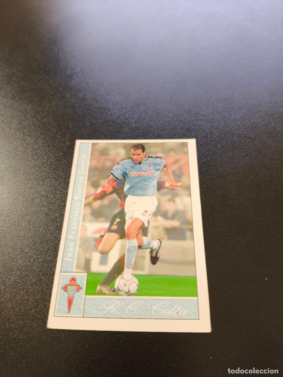 Football Stickers: 113 Juanfran CELTA DE VIGO MUNDICROMO FICHAS LIGA 2001 2002 01 02 NO PANINI ESTE