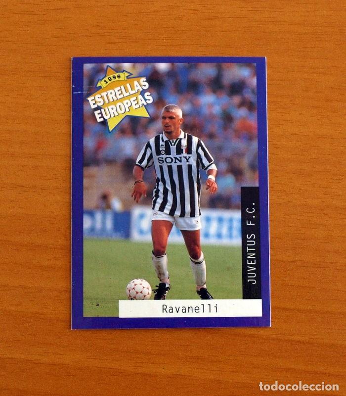 Cromos de Futebol: Juventus F.C. - N&ordm; 25 Fabrizio Ravanelli - Estrellas Europea Panini A&ntilde;o 1996