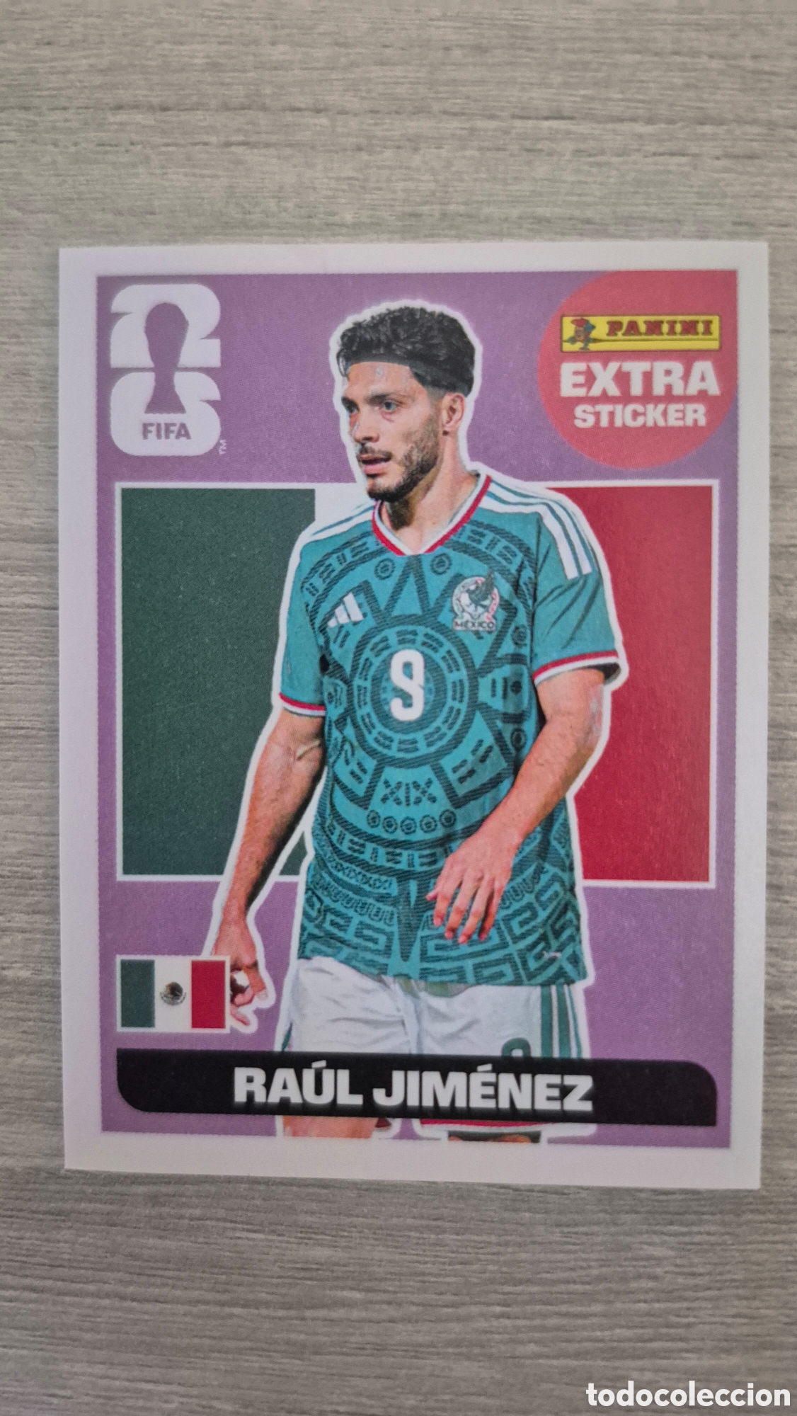 Cromos de Futebol: Raul Jim&eacute;nez Extra Stickers FIFA World Cup 2026