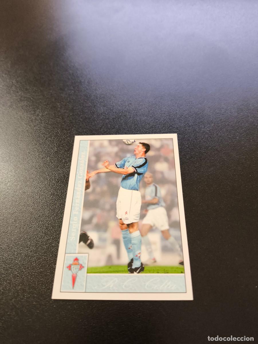 Cromos de Futebol: 114 Sergio CELTA DE VIGO MUNDICROMO FICHAS LIGA 2001 2002 01 02 NO PANINI ESTE
