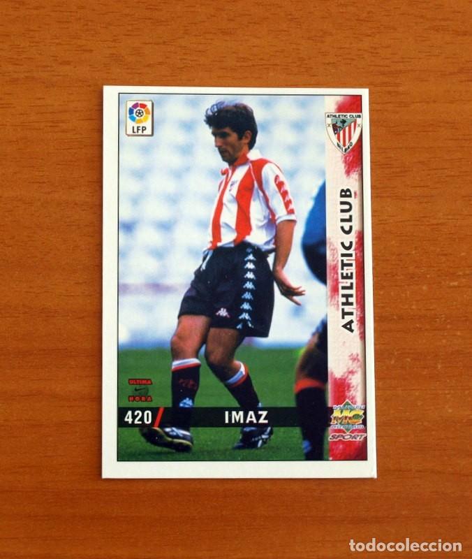 Cromos de Futebol: Atheletic de Bilbao - N&ordm; 420 Imaz -&Uacute;ltima Hora-Mundicromo Las Fichas de la Liga 1998-1999-98-99