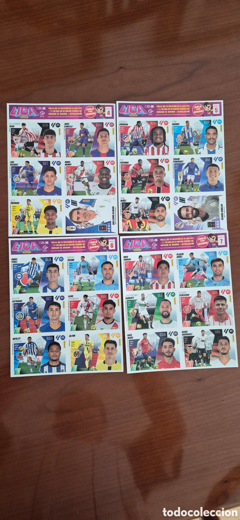Cromos de F&uacute;tbol: CROMOS MERCADO DE INVIERNO