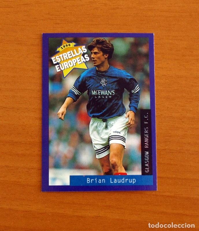 Cromos de F&uacute;tbol: Glasgow Rangers F.C. - N&ordm; 27 Brian Laudrup - Estrellas Europea Panini A&ntilde;o 1996