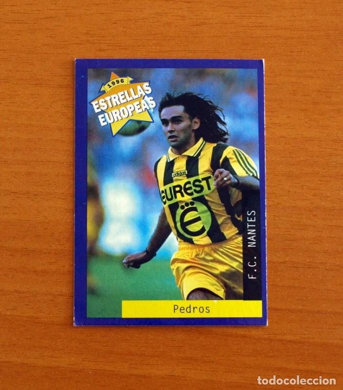 Cromos de F&uacute;tbol: F.C. Nantes - N&ordm; 28 Reynald Pedros - Estrellas Europea Panini A&ntilde;o 1996