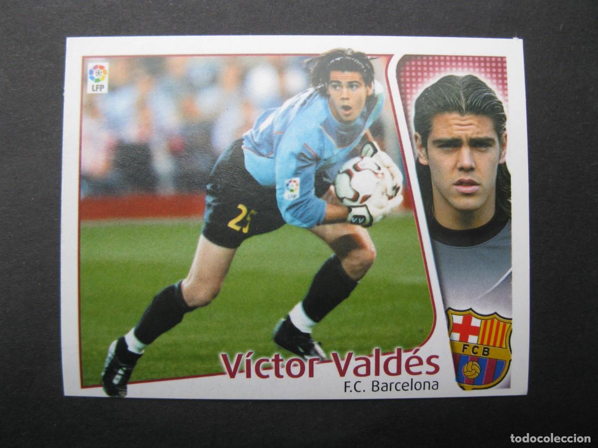 Cromos de F&uacute;tbol: V&Iacute;CTOR VALD&Eacute;S (F.C. BARCELONA) - CAMPEONATO DE LIGA 2004/2005 - EDICIONES ESTE - NUNCA PEGADO.