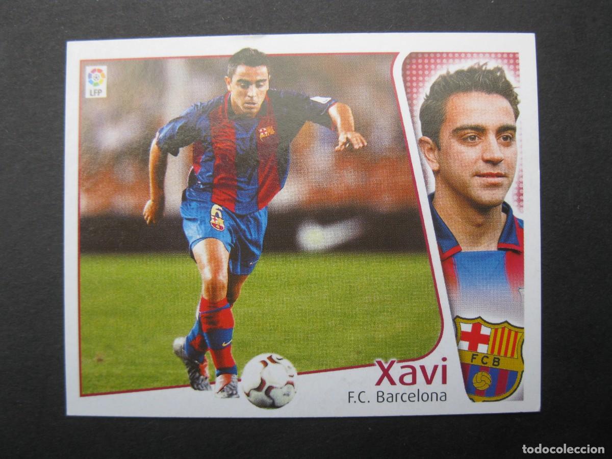 Cromos de F&uacute;tbol: XAVI (F.C. BARCELONA) - CAMPEONATO DE LIGA 2004/2005 - EDICIONES ESTE - NUNCA PEGADO.