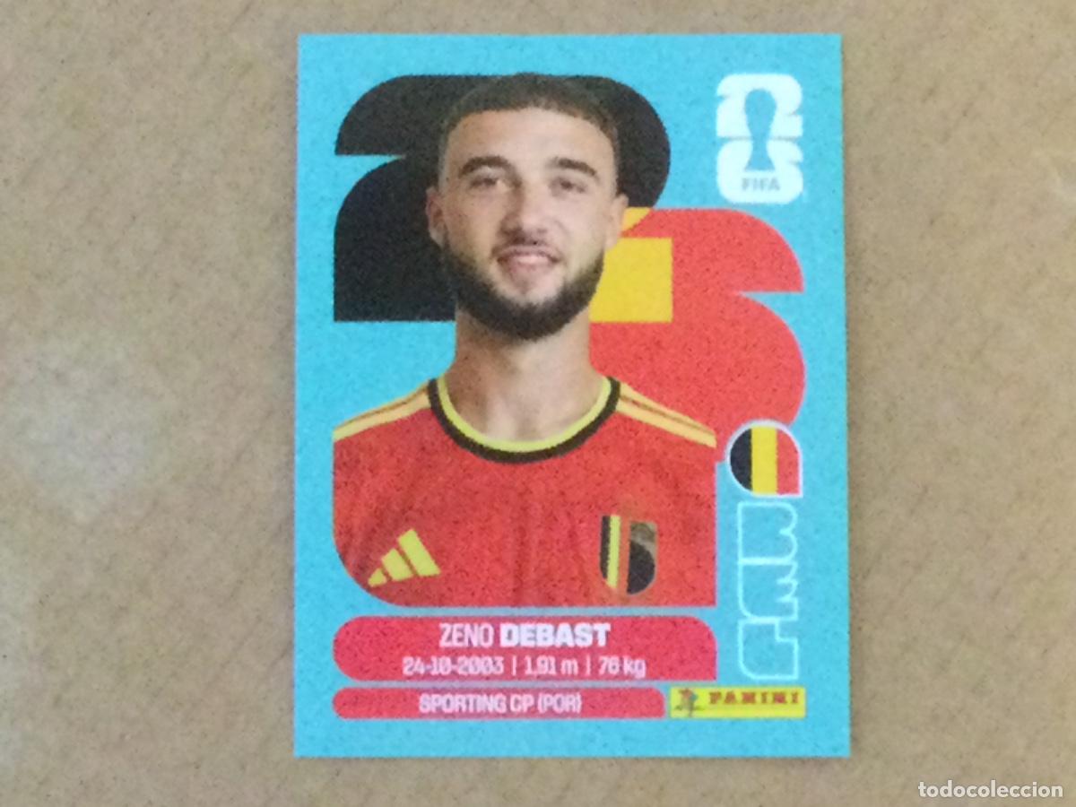 Cromos de F&uacute;tbol: Cromo panini mundial 2026 Belgica Debast