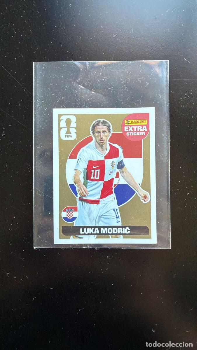 Cromos de Futebol: Luka Modric Sticker Extra ORO mundial 2026