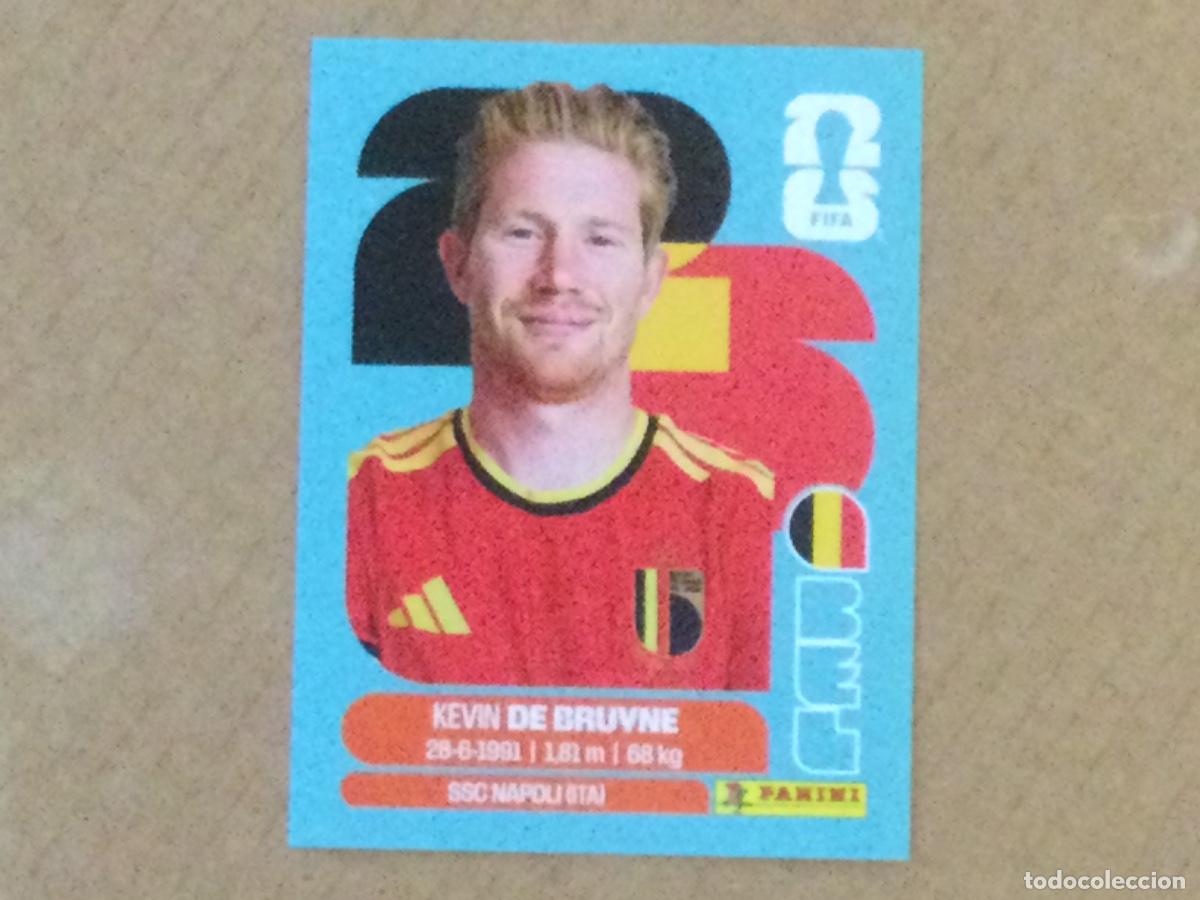 Cromos de F&uacute;tbol: Cromo panini mundial 2026 Belgica De Bruyne