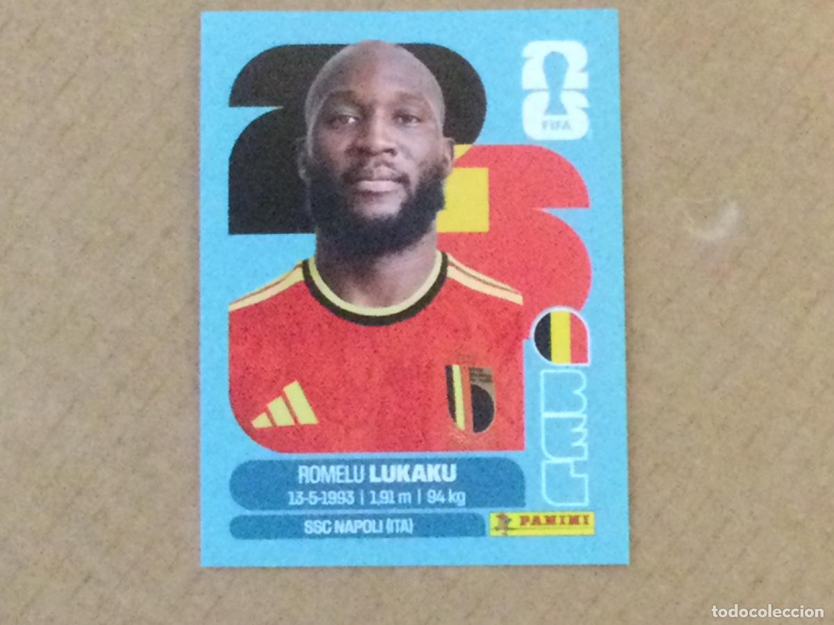 Cromos de F&uacute;tbol: Cromo panini mundial 2026 Belgica Lukaku