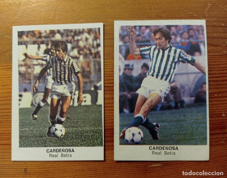 Cromos de F&uacute;tbol: Carde&ntilde;osa (2) Cromos Cano f&uacute;tbol 1983 1984 83 84. Nunca pegados.