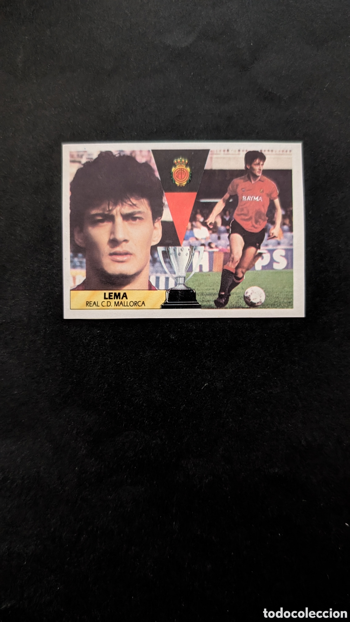 Football Stickers: LEMA MALLORCA FICHAJE 9 LIGA ESTE 1987/88 87 88 RECORTADO