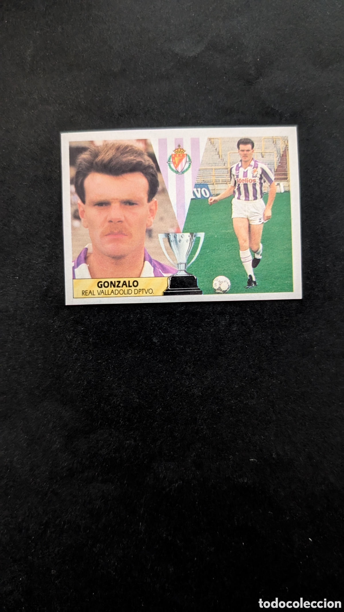 Football Stickers: GONZALO VALLADOLID FICHAJE 11 LIGA ESTE 1987/88 87 88 RECORTADO