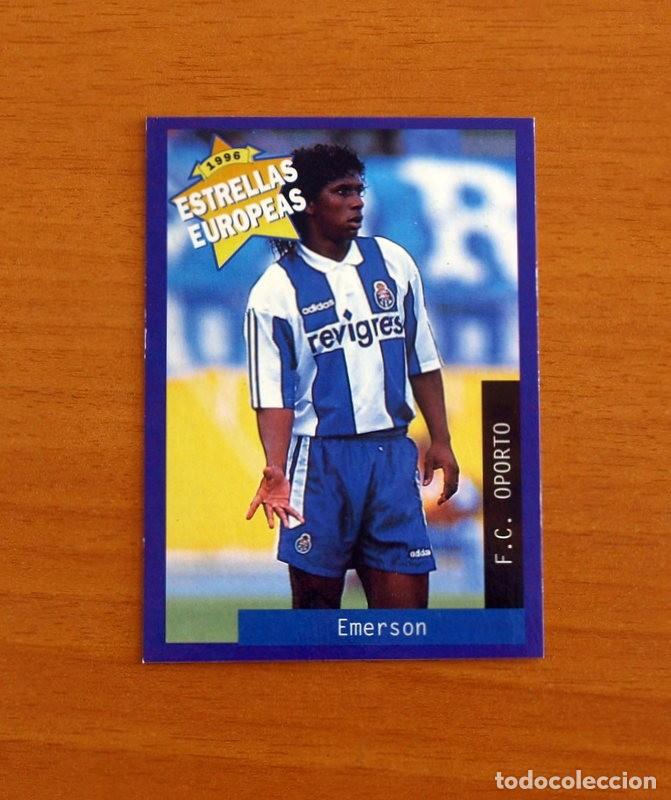 Cromos de F&uacute;tbol: F.C. Oporto - N&ordm; 33 Emers&oacute;n Mois&eacute;s Costa - Estrellas Europea Panini A&ntilde;o 1996
