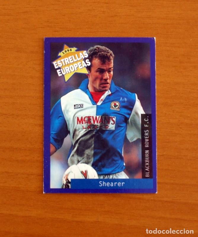 Cromos de F&uacute;tbol: Blackburn Rovers F.C. - N&ordm; 34 Alan Shearer - Estrellas Europea Panini A&ntilde;o 1996