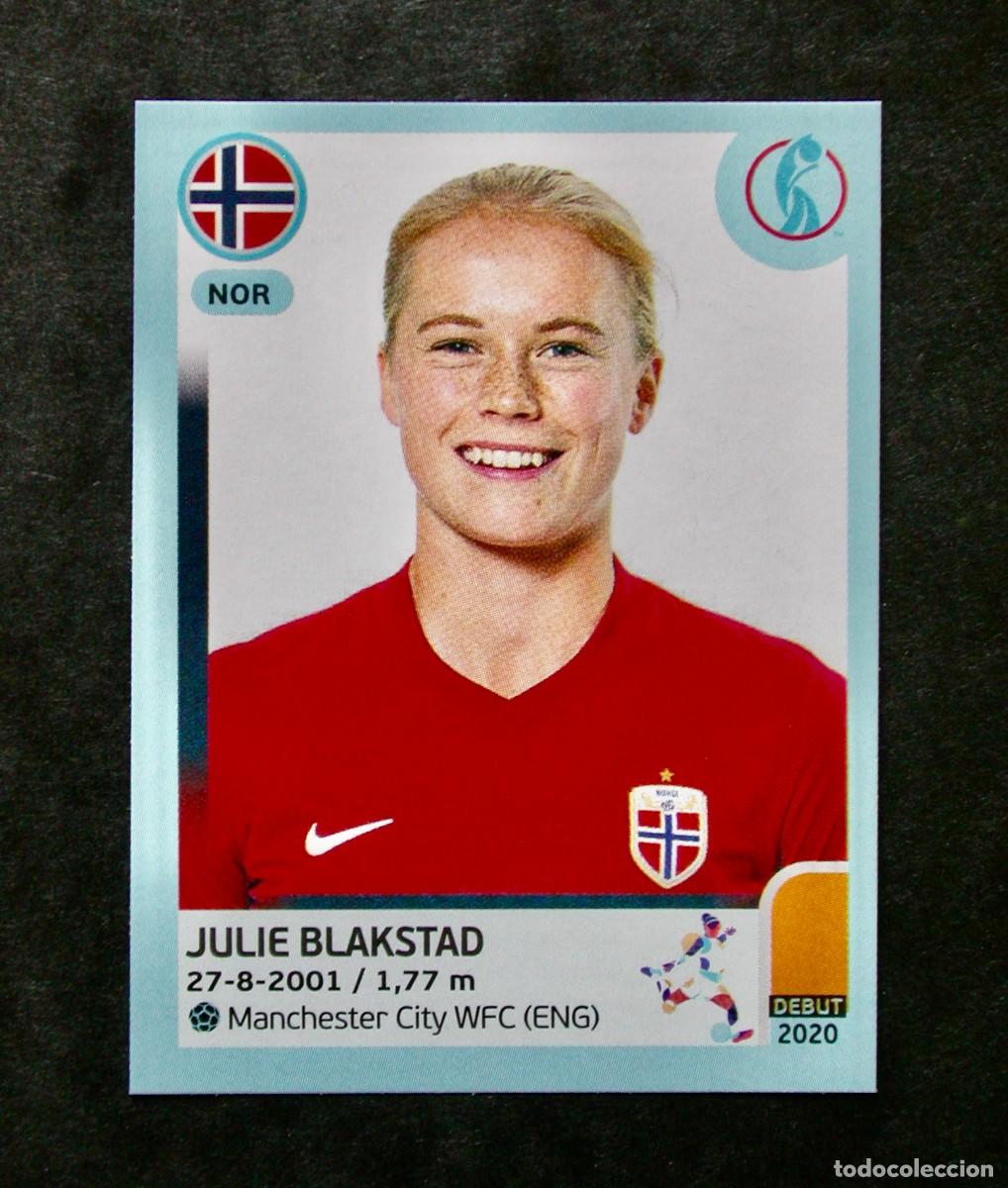 Cromos de F&uacute;tbol: 87 JULIE BLAKSTAD / NORWAY / UEFA EURO WOMEN'S 2022 / ENGLAND / PANINI