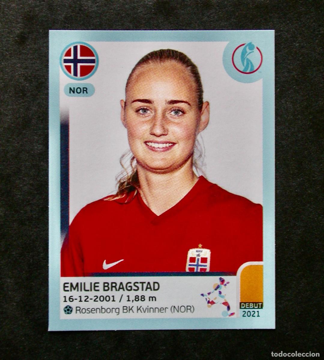 Cromos de F&uacute;tbol: 88 EMILIE BRAGSTAD / NORWAY / UEFA EURO WOMEN'S 2022 / ENGLAND / PANINI