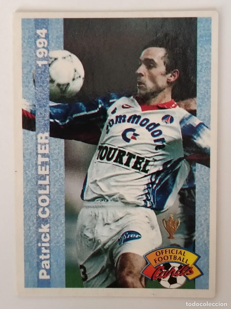 Cromos de F&uacute;tbol: #111 PATRICK COLLETER (PARIS SAINT-GERMAIN) FOOTBALL CARD 1993/1994 PANINI