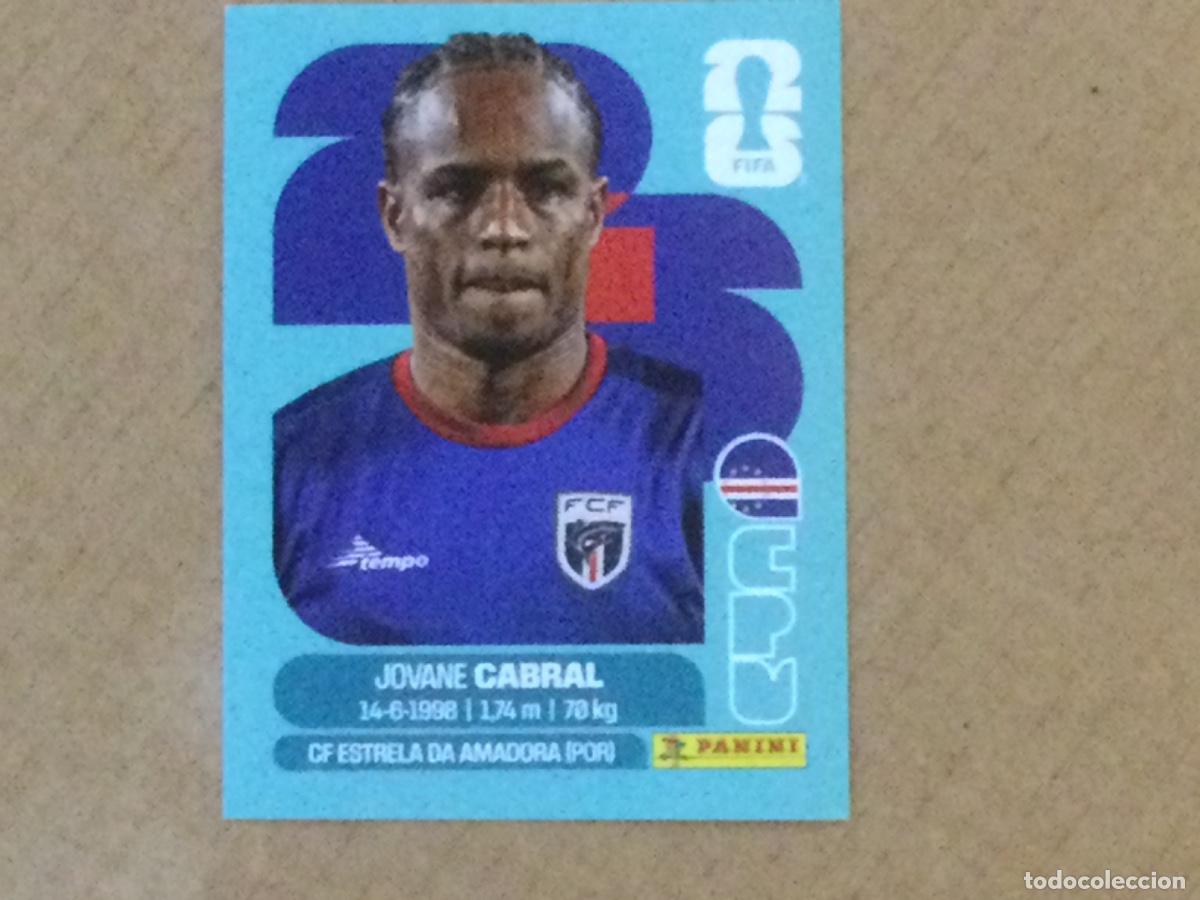 Cromos de F&uacute;tbol: Cromo panini mundial 2026 cpv 16 cabo verde Cabral