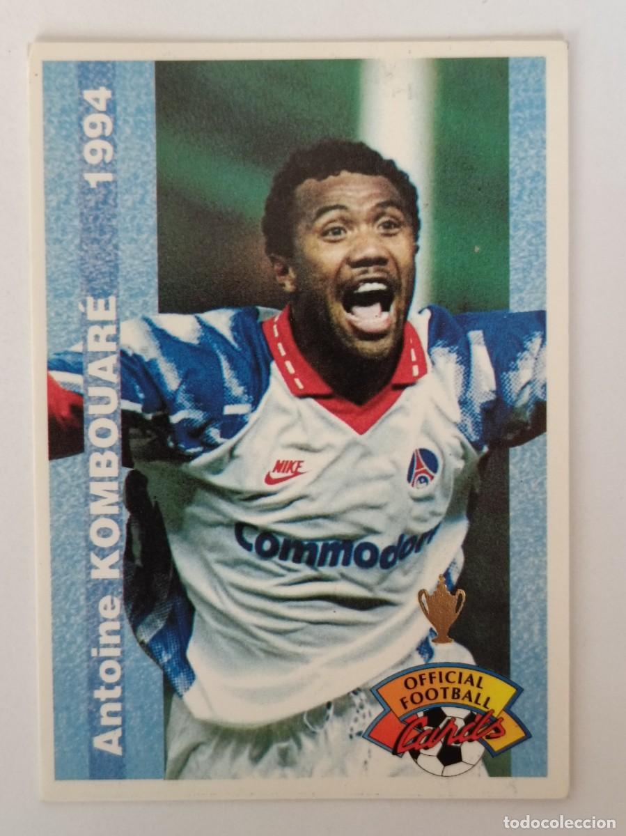 Cromos de F&uacute;tbol: #113 ANTOINE KOMBOUARE (PARIS SAINT-GERMAIN) FOOTBALL CARD 1993/1994 PANINI