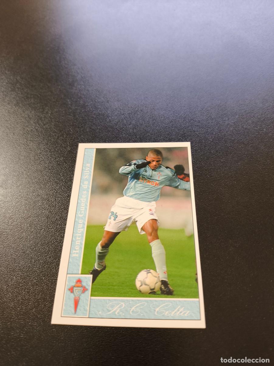 Fu&szlig;ball-Sticker: 124 Catanha CELTA DE VIGO MUNDICROMO FICHAS LIGA 2001 2002 01 02 NO PANINI ESTE