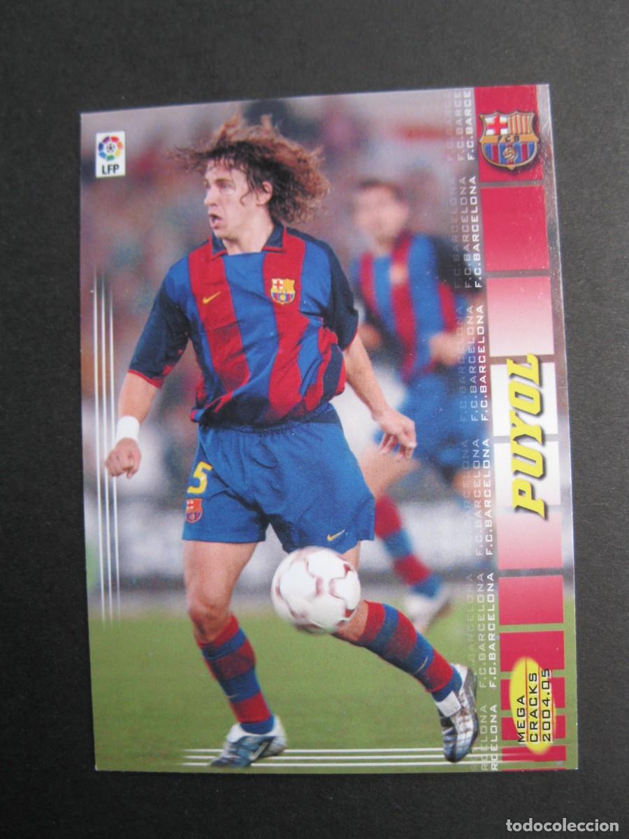 Fu&szlig;ball-Sticker: PUYOL (F.C. BARCELONA) - N&ordm; 59 - MEGACRACKS 2004-2005 - PANINI - MEGA CRACKS.