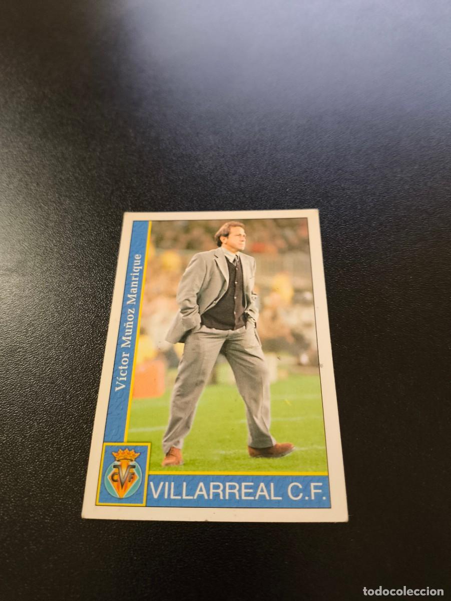 Cromos de Futebol: 128 Victor Mu&ntilde;oz VILLARREAL MUNDICROMO FICHAS LIGA 2001 2002 01 02 NO PANINI ESTE