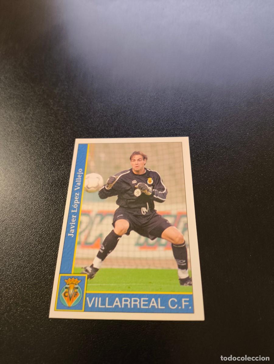 Cromos de F&uacute;tbol: 129 Lopez Vallejo VILLARREAL MUNDICROMO FICHAS LIGA 2001 2002 01 02 NO PANINI ESTE