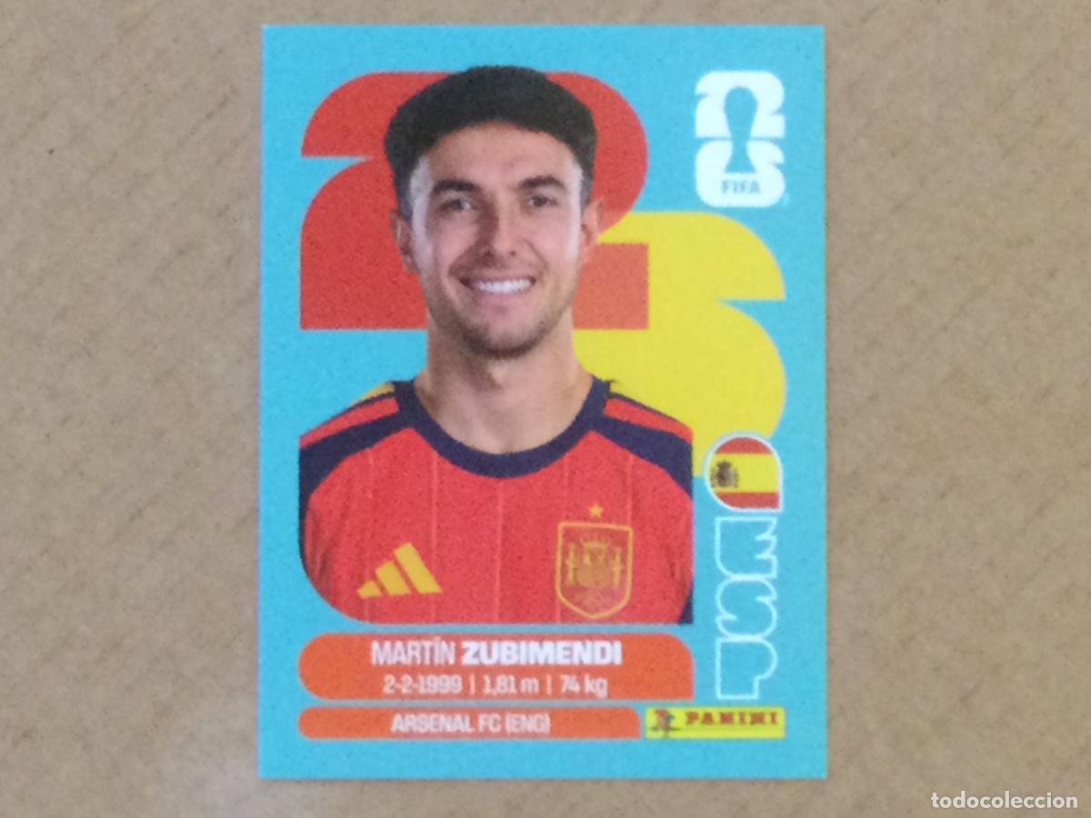 Fu&szlig;ball-Sticker: Cromo panini mundial 2026 Espa&ntilde;a Esp9 Zubimendi