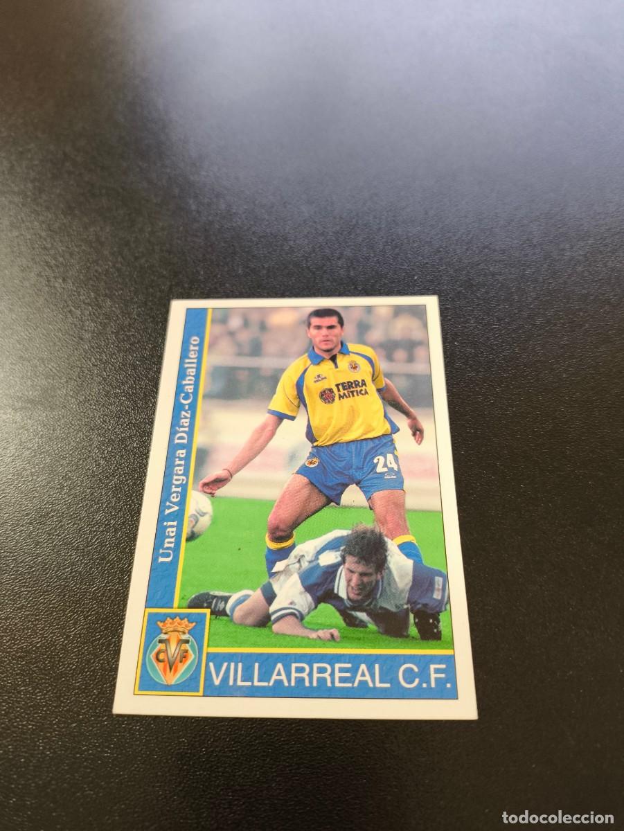 Fu&szlig;ball-Sticker: 135 Unai error VILLARREAL MUNDICROMO FICHAS LIGA 2001 2002 01 02 NO PANINI ESTE